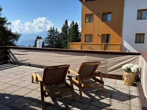 Μπαλκόνι ή βεράντα στο Terrazza sul Brenta - Monte Bondone TN