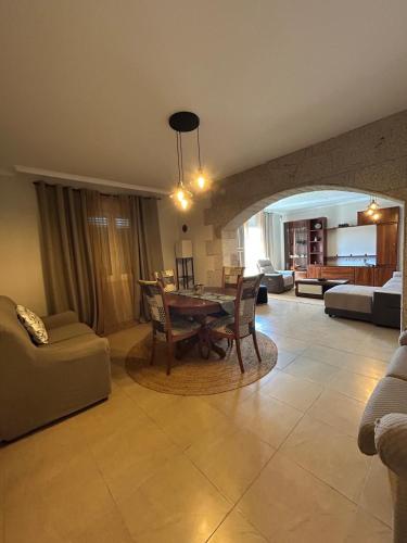 Χώρος καθιστικού στο La casa verde