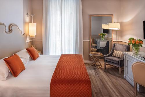 Cama o camas de una habitación en Starhotels Terminus