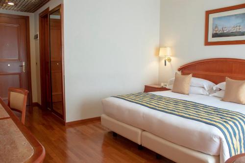 Cama o camas de una habitación en Starhotels Vespucci