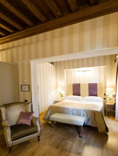 Ένα ή περισσότερα κρεβάτια σε δωμάτιο στο Splendid Venice - Starhotels Collezione