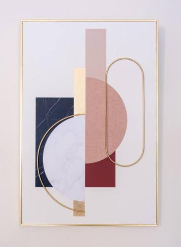a picture of a frame withstractspectivespectivespectivespectivespective at Séjour tout confort Emplacement exceptionnel in Rennes