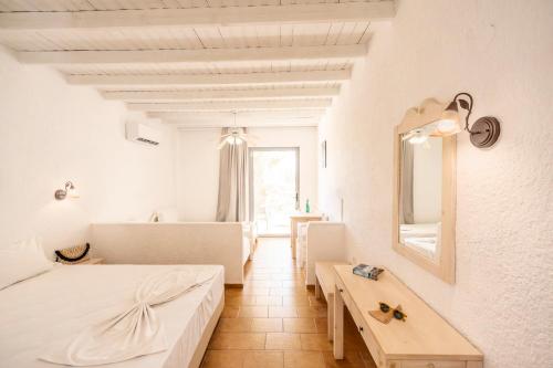 Cama o camas de una habitación en Avra Beach