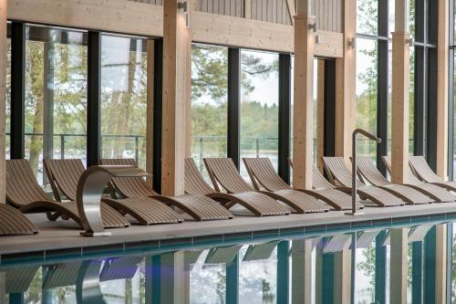 Kolam renang di atau dekat dengan Aries Lago Park Hotel & SPA, Mazury