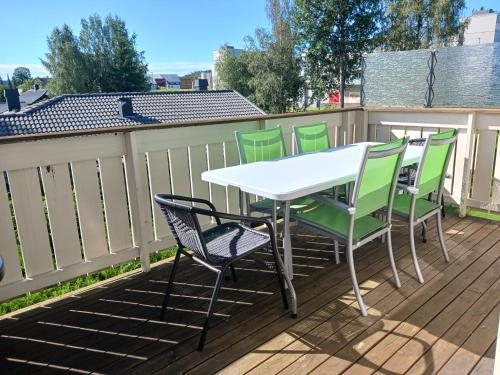 Μπαλκόνι ή βεράντα στο Apartment in Råholt
