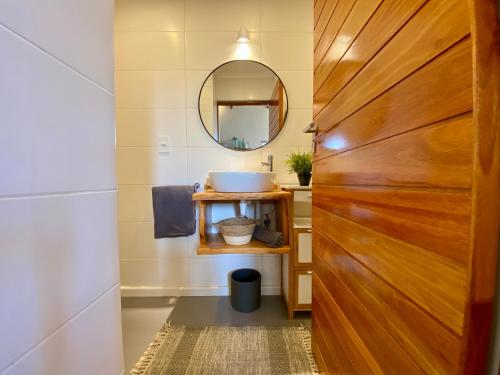 Ένα μπάνιο στο Amber Valley View Loft