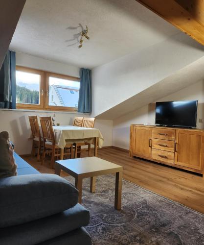 TV a/nebo společenská místnost v ubytování SR Apartments GmbH Rabitschhof