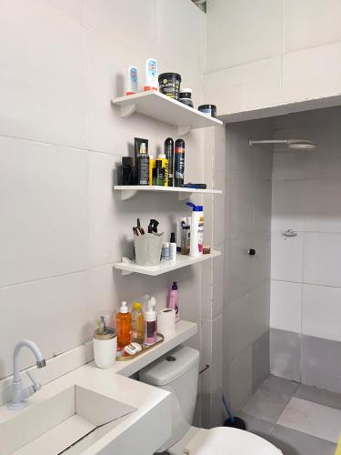 Et badeværelse på Casa Almeida - sinta em casa na Cop 30