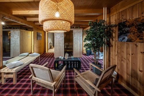 Lázně a/nebo wellness v ubytování Le Chamois d'Or