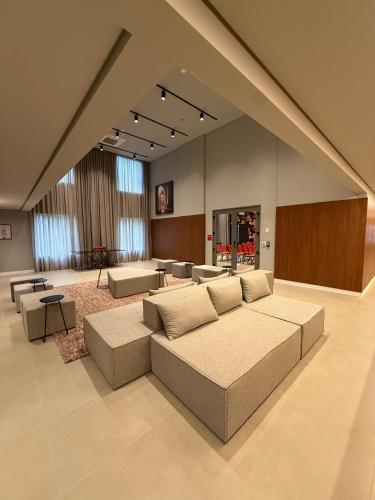 Χώρος καθιστικού στο Radisson RED Ibirapuera
