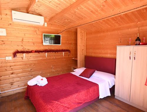Cama o camas de una habitación en Maiano Relais