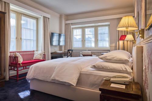Postel nebo postele na pokoji v ubytování Boutique Hotel Kindli