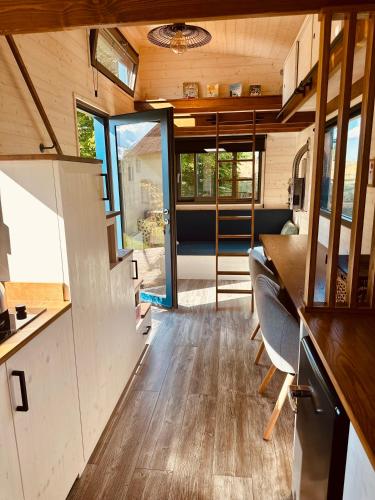 Χώρος καθιστικού στο tiny house & spa - Le Perche