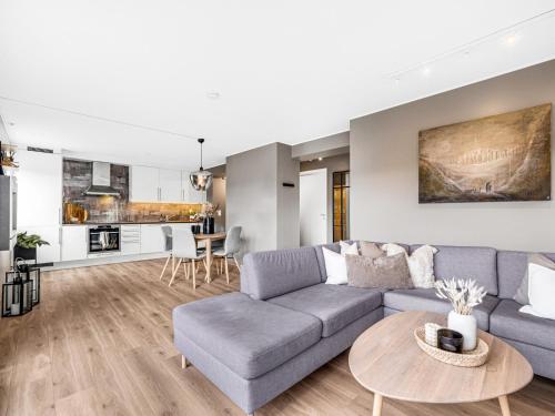 Dapur atau dapur kecil di Nice apartment with sea view