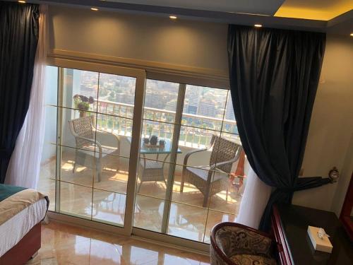 The Nile Palace Hotelにあるシーティングエリア