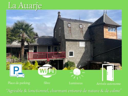 La Auarje: Appartement avec jardin & terrasse