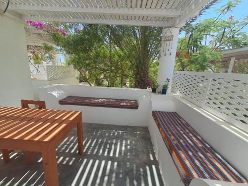 Μπαλκόνι ή βεράντα στο Praia de Chaves Bungalow ,Boavista