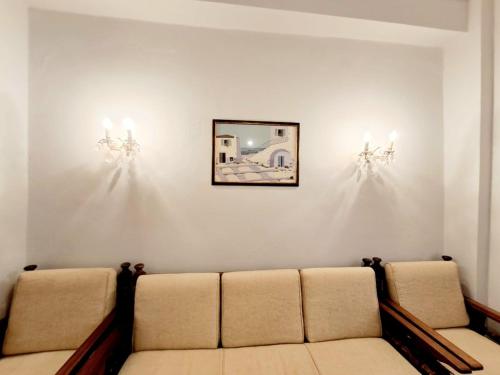 Χώρος καθιστικού στο Iris' Home
