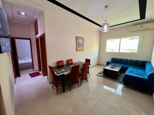 Posezení v ubytování Prestige Apartment - Fes Elegant Stay