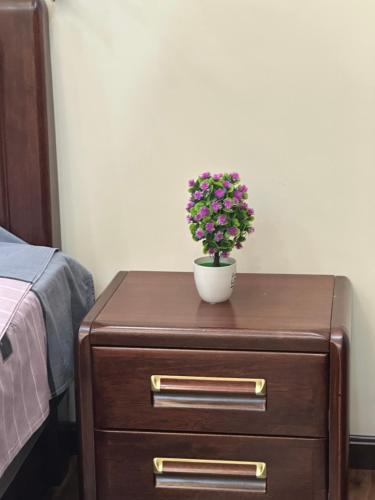 Кровать или кровати в номере Garden - Apartment hotels