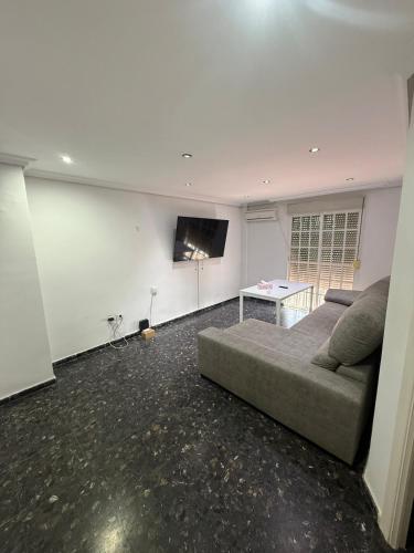 Khu vực ghế ngồi tại Apartamento Familiar