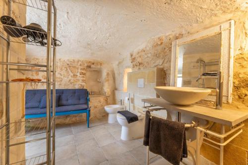 Ένα μπάνιο στο Villa Trullo Grecale