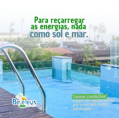 a picture of a swimming pool at a resort at Hotel beleléus Jericoacoara in Jericoacoara