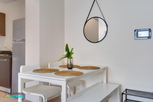 Η κουζίνα ή μικρή κουζίνα στο Dios Ponte 102 Beachfront