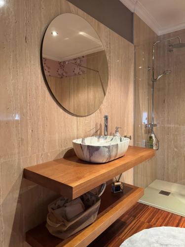 Et badeværelse på Villa Carmen