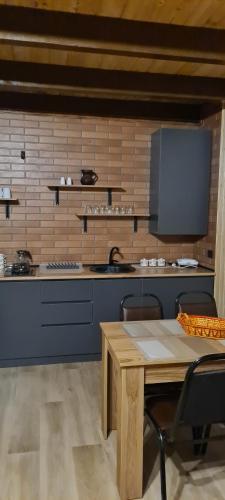 Kuchyň nebo kuchyňský kout v ubytování Cotagge Cozy Yard