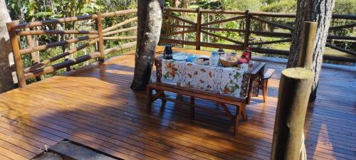 Drinks på Casa na Floresta em Campos do Jordao