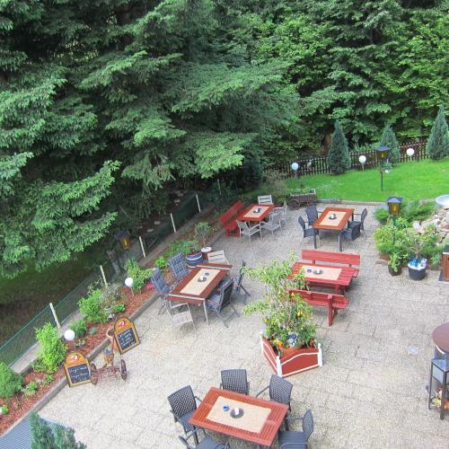 Κήπος έξω από το Hotel Sonnleitn