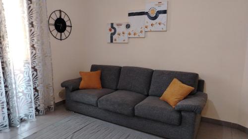 Posezení v ubytování Casa del Minatore