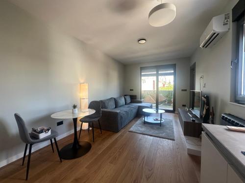 TV a/nebo společenská místnost v ubytování Elmora Residence Vračar Južni Bulevar