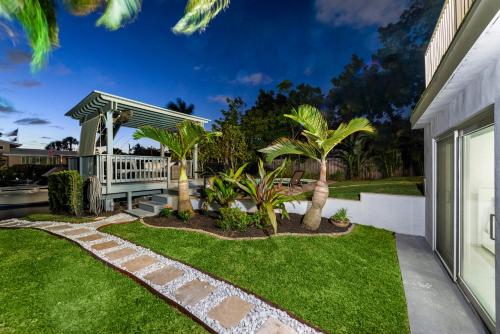 Zahrada ubytování Fort Lauderdale Water Front Oasis