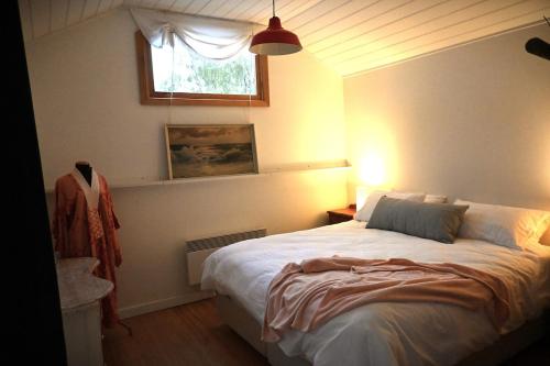 Cama o camas de una habitación en Hartwood Farm in the Huon Valley