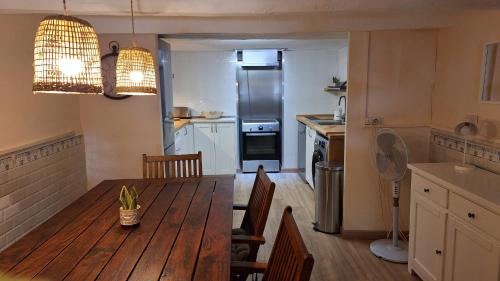 Kuchyň nebo kuchyňský kout v ubytování Casa Tarragona Histórica