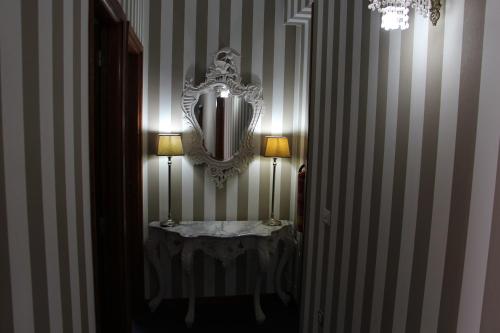 Koupelna v ubytování Hotel Vila Esteves
