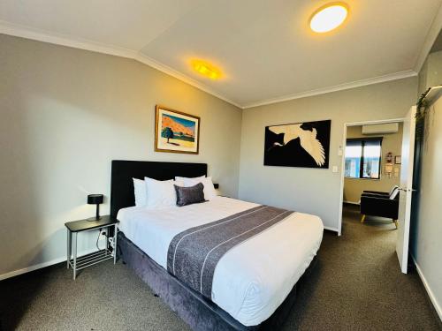 Katil atau katil-katil dalam bilik di The Rocks Motel