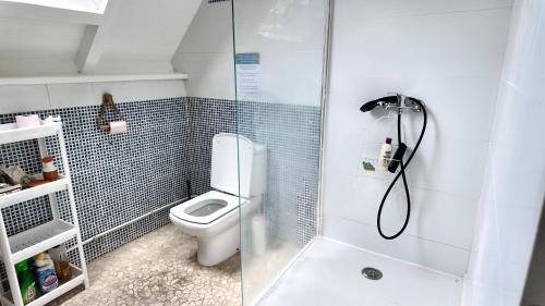 Koupelna v ubytování L'Auberge d'Arlet