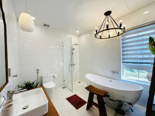 Koupelna v ubytování Lynh San Villa Novaworld Phan Thiet