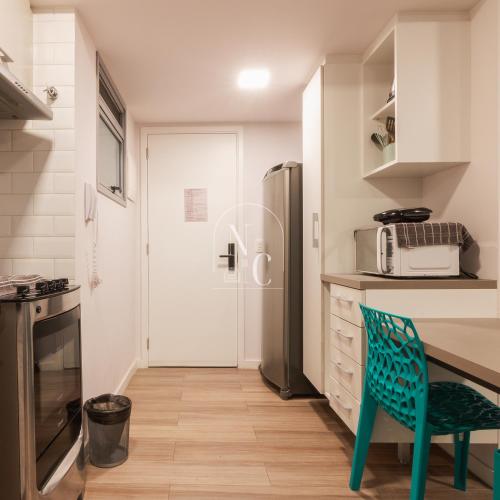 Dapur atau dapur kecil di RioDowntown Hub by RNC Flats