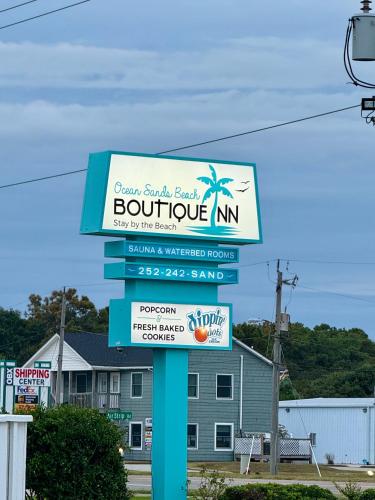 Un certificado, premio, letrero u otro documento en New 2025-Ocean Sands Beach Boutique Inn-Sauna and Salt-Mineral Pool -Free Beach Bikes and Famous Beach-Nightly Popcorn-Bathrobes and Sunscreen in all rooms-Ultra Sparkling Certified-Free Laundry-4 Grand Presidential Black Beds in all rooms