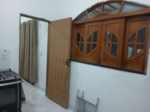 Kuchyň nebo kuchyňský kout v ubytování Casa de temporada RECANTO CURVA DAS DUNAS-Lençois maranhenses