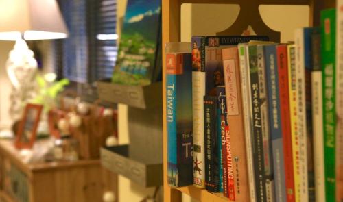 B&Bにある図書室