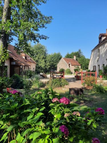 Zahrada ubytování Moulin de Janlard