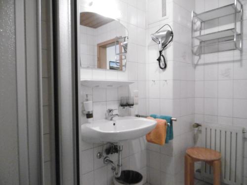 Koupelna v ubytování Haus Kehlstein