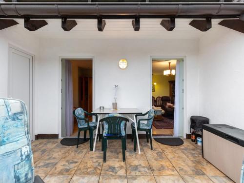 Posezení v ubytování Gemütliche Ferienwohnung am Waldrand