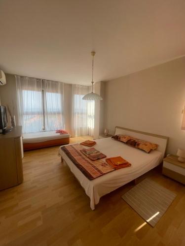Postel nebo postele na pokoji v ubytování Villa Bella Sozopol
