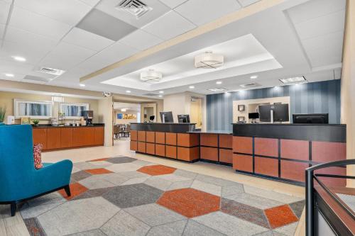 Ο χώρος του λόμπι ή της ρεσεψιόν στο Comfort Inn Rehoboth Beach